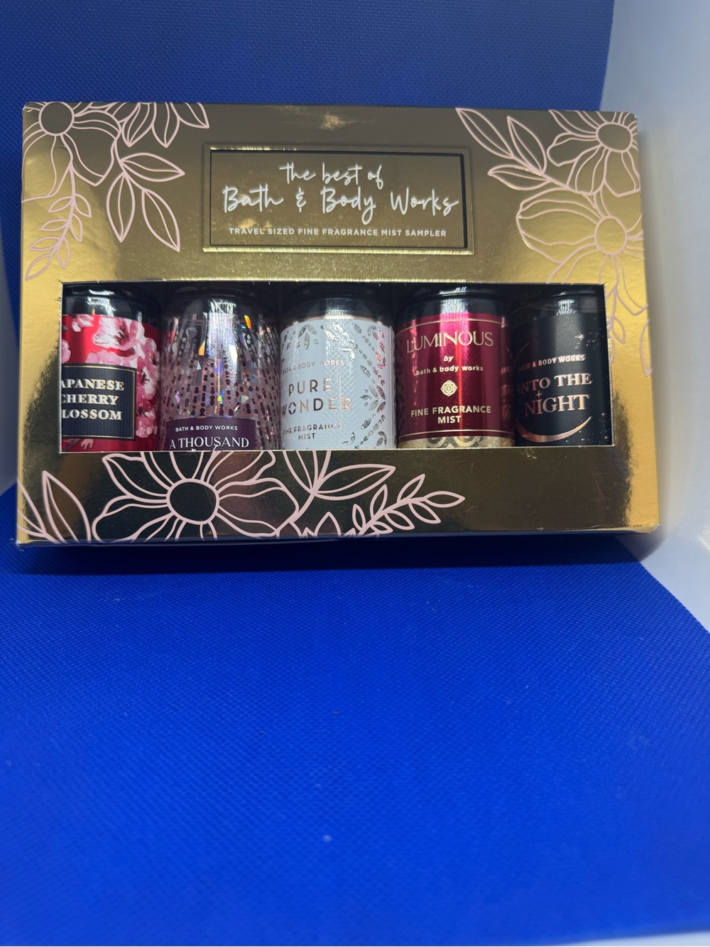 Bath & Body Works Travel-Sized Fine Fragrance Mist 5 Pack NIB